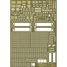 1/72 JGSDF Type 81 SAM Fire Control System/Launcher Genuine Etching Parts
