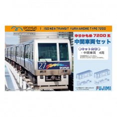 1/150 New Transit Yurikamome Type 7200 Middle Car Set Addon 2-Car (ST-6)