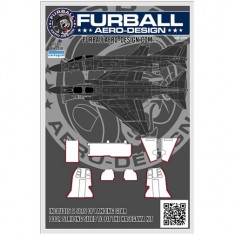 1/48 F-4 Landing Gear Door Striping Set for Hasegawa Kit (water slide decal)