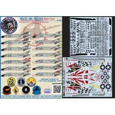 Decals for 1/48 Bravo MIG Killers Part II McDonnell Douglas F-4B Phantom II