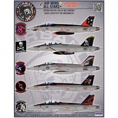 Decals for 1/48 Air Wing All Stars: Super Hornets Part II F/A-18E
