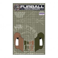 1/48 F-4 Intake Trunking #South East Asia Phantoms Decals for Academy kits