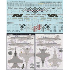1/48 Boeing F/A-18E/F/G Super Hornet Stencil Set