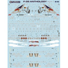 1/48 F-35A Anthology Decal Part VIII for Tamiya kit