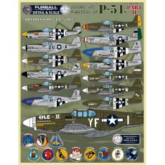 1/48 P-51B/Cs Colours and Markings Decal Part 2