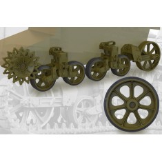 1/35 US Light Tank M3/M3A1/M5 Suspension Set