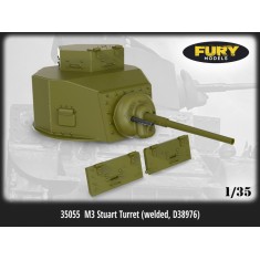 1/35 M3 Stuart Turret (welded, D38976)