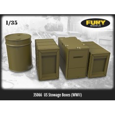 1/35 WWII US Stowage Boxes (8pcs)