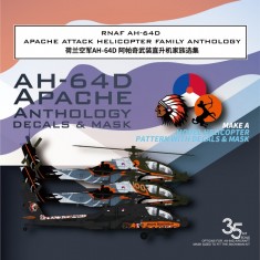 1/35 Royal Netherlands Air Force AH-64D Apache Decals for Snowman SP-2601