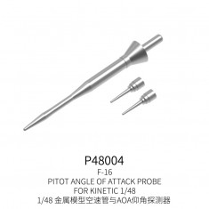 1/48 F-16 Metal Pitot Tube & AOA Probes for Kinetic