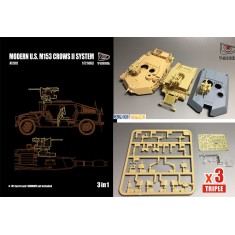 1/72 US M153 Crows II System (3 sets in 1)