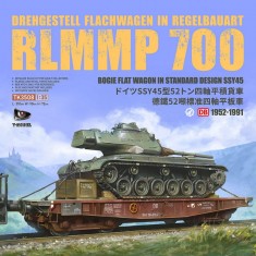 1/35 Bogie Flat Wagon Standard Type Rlmmp 700 1952-1991