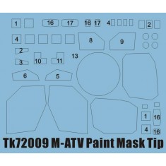 1/72 M-ATV Paint Mask Set