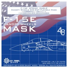 1/48 F-15E Strike Eagle Flexible Mask for Great Wall Hobby Kit