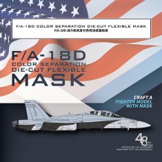 1/48 F/A-18D Colour Separation Mask for Hasegawa #07545 Kit