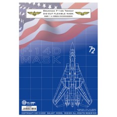 1/72 Grumman F-14A Tomcat Mask for Academy Kit