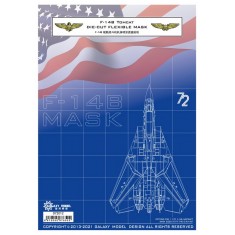 1/72 F-14B Tomcat Mask for Great Wall Hobby L7208 Kit
