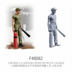 1/48 WWII US Ground Crew on Pacific Islands #6