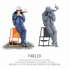 1/48 Russian Fighter Pilot Figure for Modern Russian Fighter Dioramas #2