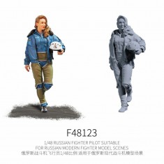 1/48 Russian Fighter Pilot Figure for Modern Russian Fighter Dioramas #6