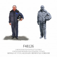 1/48 Russian Fighter Pilot Figure for Modern Russian Fighter Dioramas #9