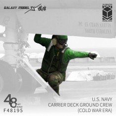 1/48 US Navy Carrier Deck Ground Crew Cold War Era #1