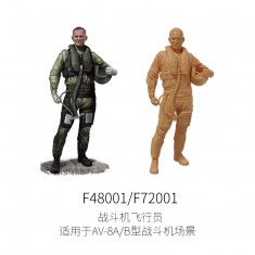 1/72 Fighter Pilot Figure for AV-8A/B Aircraft Dioramas #1