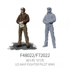 1/72 WWII US Navy Fighter Pilot #6