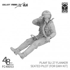 1/48 PLAAF Su-27 Flanker Seated Pilot for Great Wall Hobby Kit