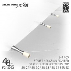 1/48 Soviet Russian Fighter Static Discharge Wicks for Su-27 Su-30 Su-33 Su-34