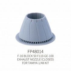 1/48 F-16 Exhaust Nozzle Closed F110-GE for Tamiya Kit