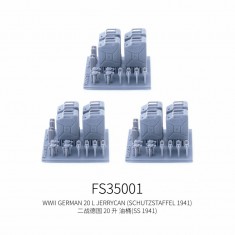 1/35 WWII German 20L Jerrycan 1941 (12pcs)