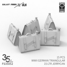 1/35 WWII German Triangular 15L Jerrycan (15pcs)