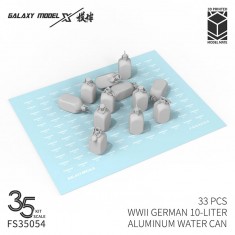 1/35 WWII German 10L Aluminium Water Can (33pcs)