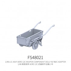 1/48 US Navy Aero 12C Weapon Component Dolly with 9B/C Adapter