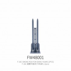 1/48 F-16C Smoke Pod for Demo Teams (2pcs)