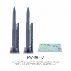 1/48 AGM-78 Standard ARM with LAU-80 Launcher (2pcs)