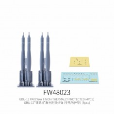 1/48 GBU-12 Paveway II Non-Thermally Protected (4pcs)