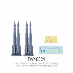 1/48 GBU-12 Paveway I Thermally Protected (4pcs)