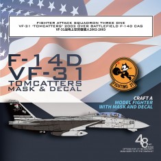 1/48 VF-31 Tomcatters Over Battlefield 2002-2003 CAG Decals