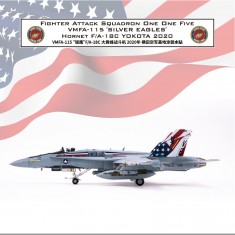 1/48 VMFA-115 Silver Eagles F/A-18C Hornet Yokota 2020 Decals