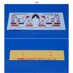 1/48 VFA-81 Sunliners F/A-18E CVN-73 2016 Decals