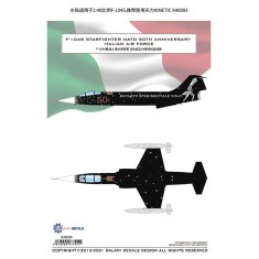 1/48 F-104S Starfighter NATO 50th Anniversary Italian AF Decals