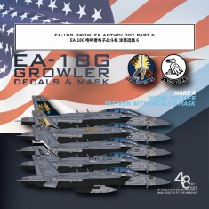 1/48 EA-18G Growler Decal Anthology Part 6 for Meng Kit