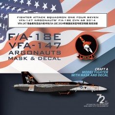 1/72 VFA-147 Argonauts F/A-18E CVN-68 2014