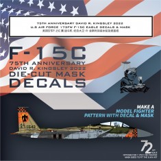 1/72 USAF F-15C Eagle 173FW David R. Kingsley 75th Anniversary 2022 for G.W.H