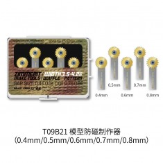 Zimmerit Make Tool Width 3.5-4.2mm Waffle Pattern