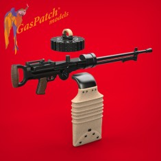 1/32 WWI Lewis Mk.I Stripped Half Heat Sinks Machine Guns (2pcs, Resin)