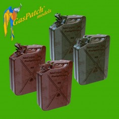 1/35 German Fuel Jerry Cans 1939 ABP & SCHWELM (12pcs)