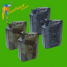 1/35 German Fuel Jerry Cans 1942 ABP & SCHWELM (12pcs)